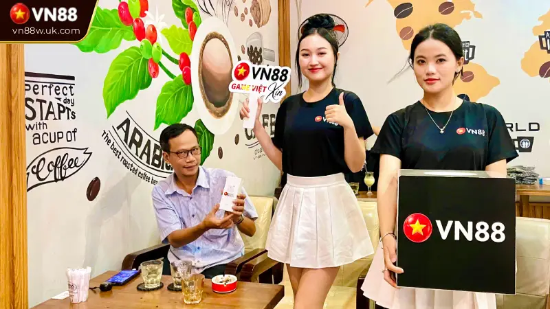 Now Coffee - Sự kiện quảng bá VN88 trải nghiệm giải trí đẳng cấp Sự Kết Hợp Đa Dạng Giữa Giải Trí VN88 Và Ẩm Thực